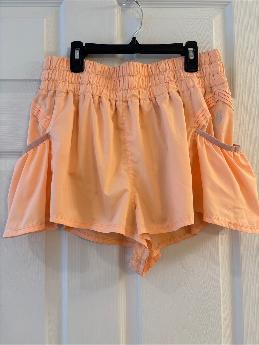 FP Movement by Free People Peach Elastic-Waist Athletic Shorts